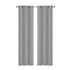 2x Blockout Curtains Panels 3 Layers Grey-2018816667764789248