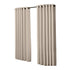 2x Blockout Curtains Panels 3 Layers Beige-2065254605314461697