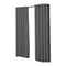 2x Blockout Curtains Panels 3 Layers Charcoal-1864183262361030657