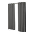 2x Blockout Curtains Panels 3 Layers Charcoal-1864183262361030657