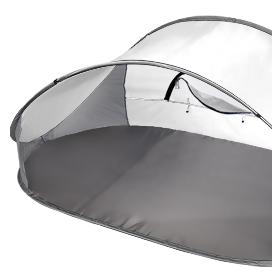 Mountview Pop Up Tent Camping Beach Grey-1886651034986745859