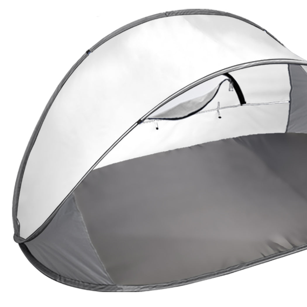 Mountview Pop Up Tent Camping Beach Grey-1886651034986745861