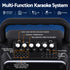 Portable Karaoke Machine with 2 Wireless Microphones Bluetooth 5.3