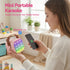 Mini Portable Karaoke Machine for Adults Kids with 2 Wireless Microphones