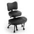 Artiss Meditation Kneeling Chair – Cross‑Legged Seat, Adjustable, PU Leather Black