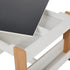 Kids Table and Chairs Set Chalkboard Toys Storage Bookshelf