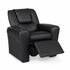 Keezi Kids Recliner Chair Black PU Leather Sofa Lounge Couch Children Armchair