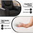 Keezi Kids Recliner Chair Black PU Leather Sofa Lounge Couch Children Armchair