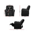 Kids Recliner Chair PU Leather Sofa Lounge Couch Children Armchair Black