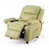 Keezi Kids Recliner Chair PU Leather Toddler Lounge Adjustable Backrest w/ Armrest Storage & 2 Side Pockets Green