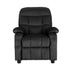 Kids Recliner Chair Black Velvet Sofa Lounge Couch Children Charis Armchair
