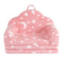 Kids 2-in-1 Fold Out Sofa Bed with Removable Washable Cover, Carry Handle, Storage Pocket, Glow in the Dark, Pink