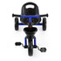 Tricycle Bike, Kids Bike with 3 wheels, basket Carbon Steel 68cm Blue