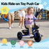 Tricycle Bike, Kids Bike with 3 wheels, basket Carbon Steel 68cm Blue