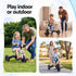 RIGO Tricycle Bike, Kids Bike with 3 wheels, Carbon Steel 70cm White