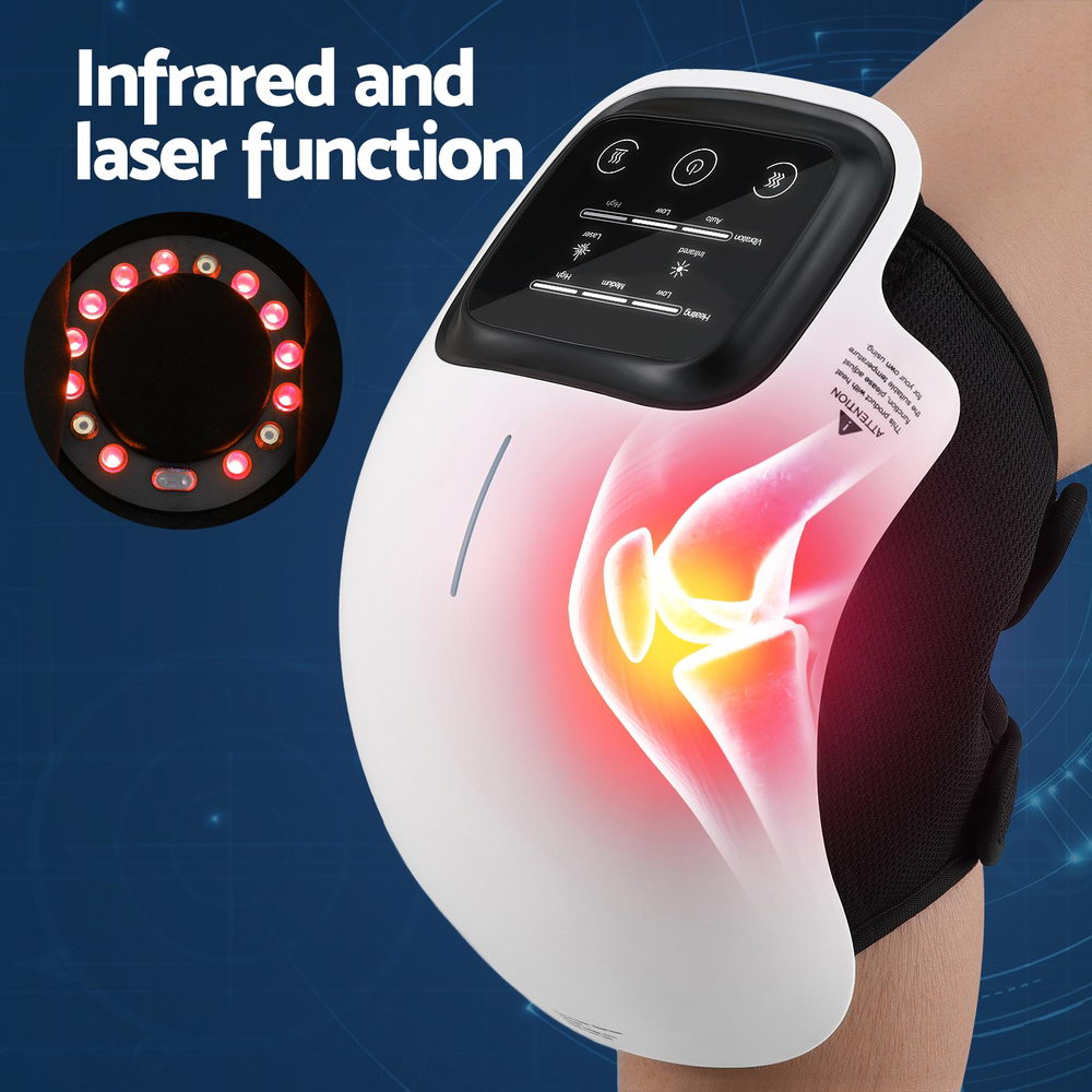 Knee Massager Vibration Infrared Heating Therapy Machine Elbow