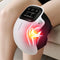 Knee Massager with Heat & Vibration – Infrared Therapy, Rechargeable, White