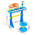 Kids Piano Keyboard 37 Keys Electronic Musical Instrument Set w/ Stool Microphone