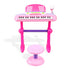 Kids Piano Keyboard 37 Keys Electronic Musical Instrument Set w/ Stool Microphone