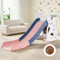 Kids Slide Set Basketball Hoop Ring Outdoor Playground Toy Rabbit 147cm