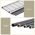 4‑Tier Metal Kitchen Rack 152×45×187cm – 180kg Shelves, Wheels, Black