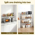 5‑Tier Metal Shelving Unit – Heavy‑Duty 180kg/Tier, 120×45×179cm, Silver