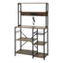 5-Tier Kitchen Rack with Power Outlets 90CMX153CM Microwave Storage Shelf