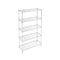 5‑Tier Metal Kitchen Rack – 90×35×182cm, 75kg/Tier, Heavy‑Duty Storage