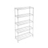 5‑Tier Metal Kitchen Rack – 90×35×182cm, 75kg/Tier, Heavy‑Duty Storage