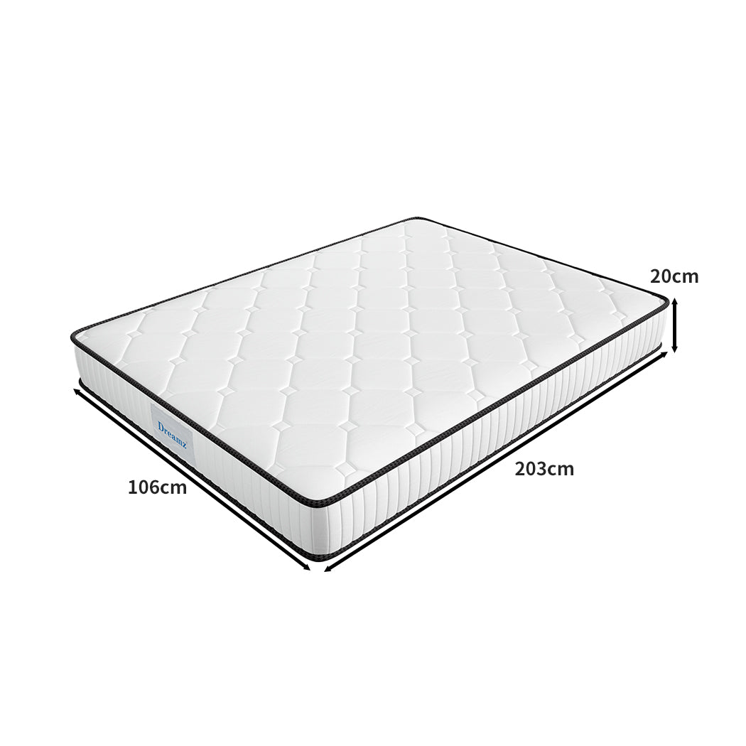 Dreamz Spring Mattress Bed Pocket Tight King Single-1864184412942503938
