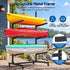 Weisshorn Kayak Storage Rack 3-Tier Canoe SUP Paddleboard Garage 80kg Casters