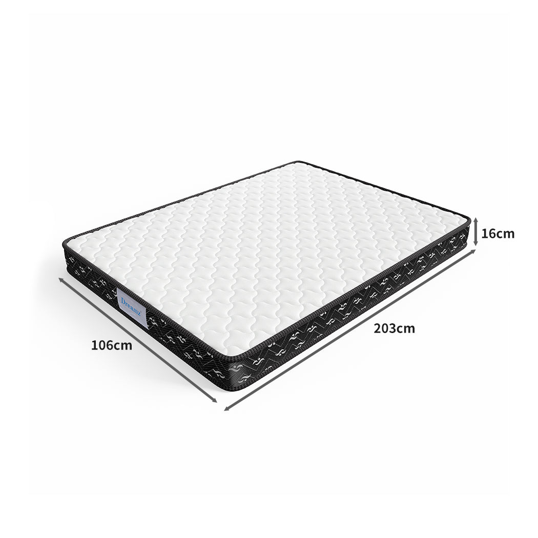 Dreamz Spring Mattress Bed Pocket Tight King Single-2006733088675205122