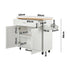 Kitchen Trolley Rolling Storage Cart with Drawer & Towel Rack