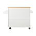 Kitchen Trolley Rolling Storage Cart with Drawer & Towel Rack