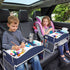 Kids Travel Tray Car Seat Lap Desk Portable Car Desk Organiser for Car & Airplane Blue