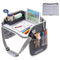 Kids Travel Tray Car Seat Lap Desk Portable Car Desk Organiser for Car & Airplane Grey