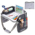 Kids Travel Tray Car Seat Lap Desk Portable Car Desk Organiser for Car & Airplane Grey