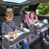 Kids Travel Tray Car Seat Lap Desk Portable Car Desk Organiser for Car & Airplane Grey