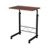 Artiss Mobile Laptop Desk Adjustable Height Stand Table Sofa Bed Dark Wood