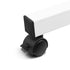 Artiss Adjustable Mobile Laptop Desk Rolling Bedside Table with Wheels Wood