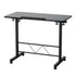 Laptop Desk Table Height Adjustable Wooden Bed Side Tables 80CM Black