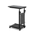 Laptop Desk Height Adjustable Mobile Workstation Computer Desks 48CM Black