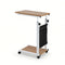 Laptop Desk Height Adjustable Mobile Workstation Computer Desks 48CM Oak