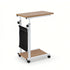 Laptop Desk Height Adjustable Mobile Workstation Computer Desks 48CM Oak