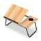 Laptop Desk Bed Table Foldable Portable Desktop Oak