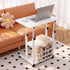 Artiss Laptop Desk Height Adjustable Mobile Workstation Computer Desks 60CM White