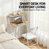 Laptop Desk Foldable Study Desk Home Office Oak