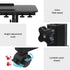Mobile Laptop Desk Adjustable Standing Rolling Table Black Workstation