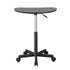 Laptop Desk Portable Height Adjustable Table Caster Wheels 60CM Black