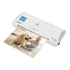 A4 Laminator Machine, Hot & Cold Thermal Fast Lamination Anti-Jam Laminator for Office School Home Document Photo Card Handmade A4 A5 A6, White